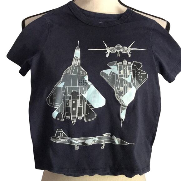 Osh kosh originals Star Wars graphic tee short sleeve navy size 4 - Picture 1 of 9